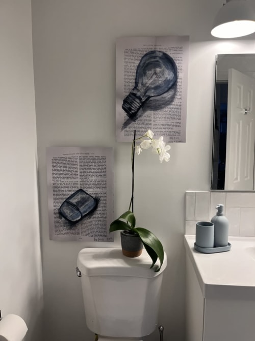 Everyday Objet Original artwork, Printed on Metal | Mixed Media by Grange Home | airbnb in San Francisco