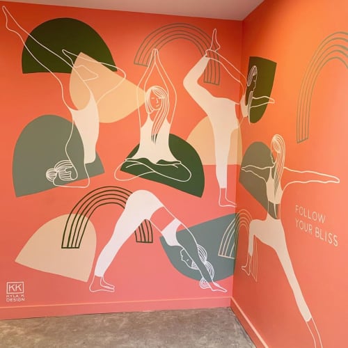 Follow Your Bliss | Murals by Kyla K Design | The Welder in Christchurch