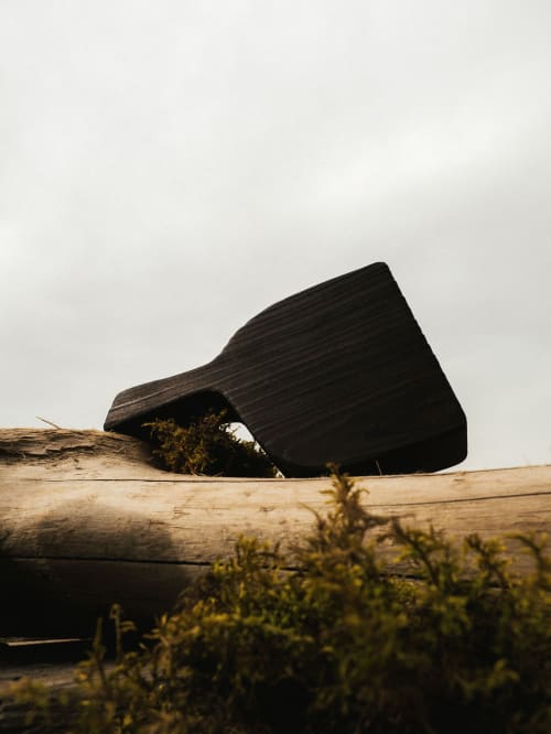 LERKI Coaster no.1 Made from Icelandic Larch