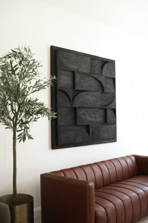 Concrete Wall Art, Plaster Wall Art, Abstract Plaster Art | Mosaic in Art & Wall Decor by Blank Space Studios