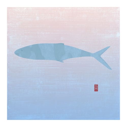 Japanese Fish Print | Prints by Scott Woodward Meyers Art