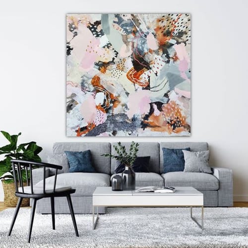 Navigating This World We Live In 2 | Paintings by Doulene Walker Art | Private Residence in Perth