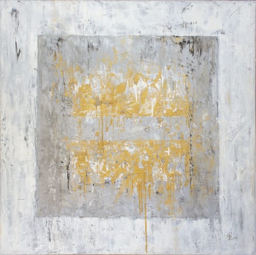 Ice Cube 4 | Oil And Acrylic Painting in Paintings by Jill Krutick