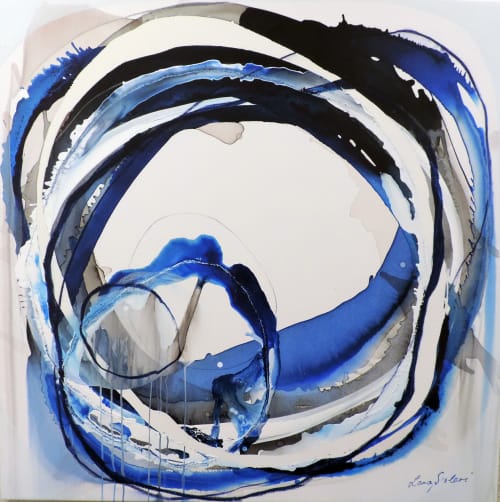 Lara Scolari Original Artwork, Fluid's | Oil And Acrylic Painting in Paintings by Lara Scolari