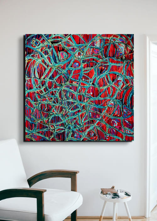 Labyrinth Labyrinth | Mixed Media by Susan Jenkins