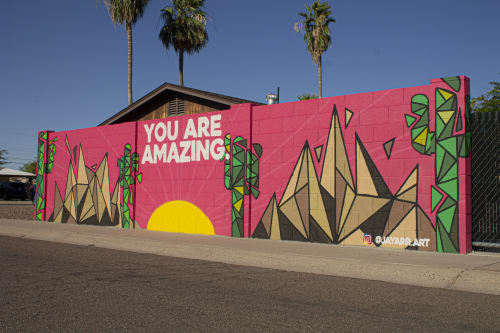 YOU ARE AMAZING - BECK & LAIRD | Street Murals by Jayarr Steiner
