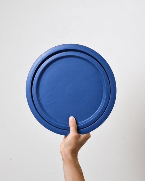 Stone Blue Dinner set | Plate in Dinnerware by Stone + Sparrow Studio
