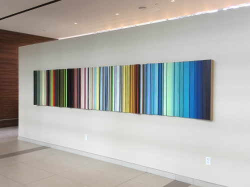 Commissioned Construct | Paintings by Roi James Studio | One Frost in San Antonio