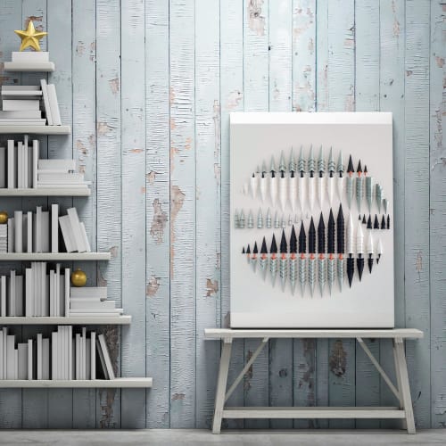 Pliage 69 / Architecture | Art & Wall Decor by Karine Demers Artiste