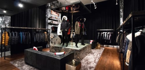 Moose Knuckles Showroom | Interior Design by Gala Magrina Design | New York in New York