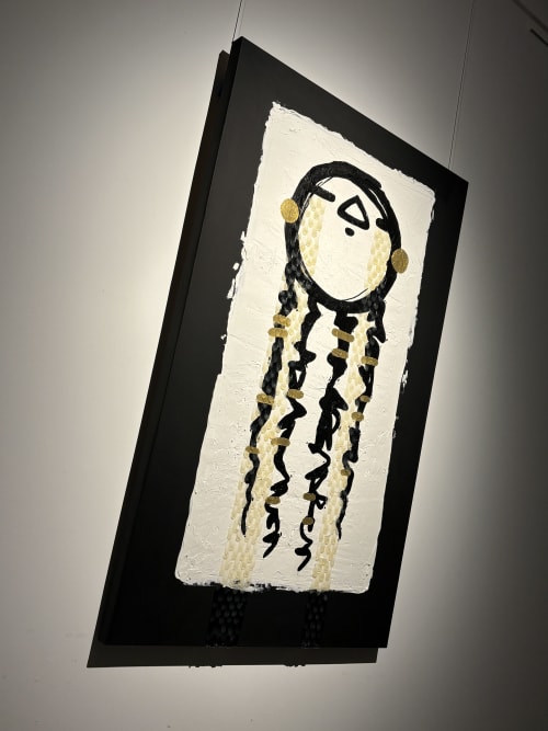 Des larmes pour l'enfer | Oil And Acrylic Painting in Paintings by Jayarr Steiner