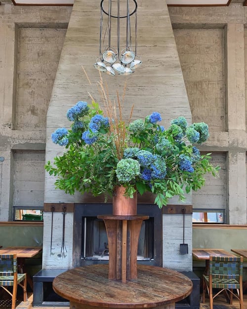 Floral Design by Wallflower Design seen at Foreign Cinema, San