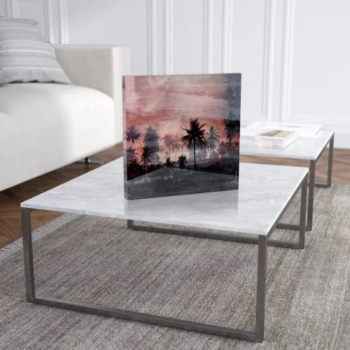 THE BEACH XXVII Acrylic Prism Art Object | Prints by Sven Pfrommer