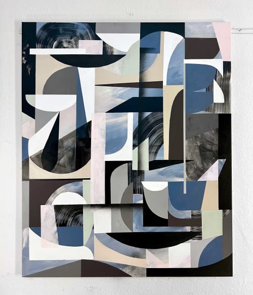 The Edge of One's Self - Original painting | Oil And Acrylic Painting in Paintings by Jilli Darling