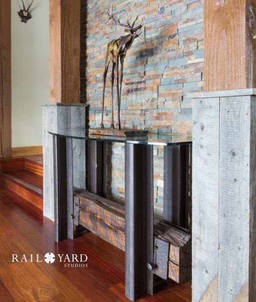 Double Track Credenza | Tables by Rail Yard Studios