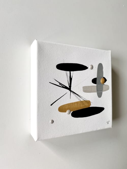 SOLD MINI Modern Abstract Original Art | Oil And Acrylic Painting in Paintings by NAMYOONSOOART