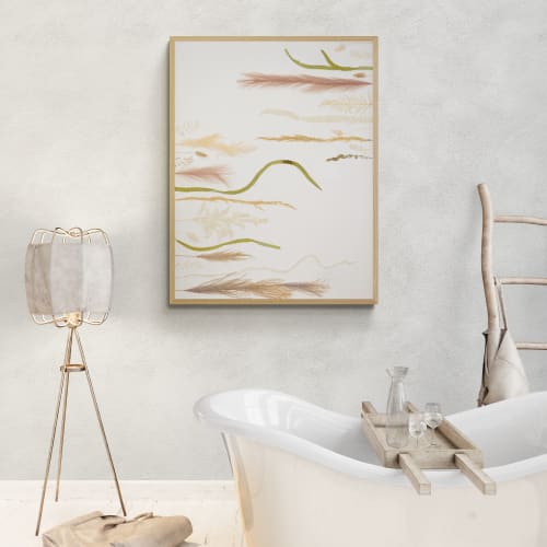 Desert Pampas | Pressing in Art & Wall Decor by Sarah Ebert Art