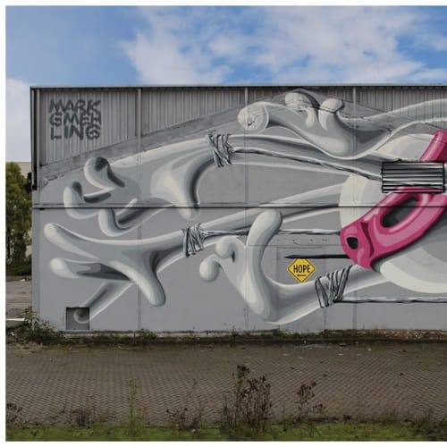 "Hope" | Street Murals by David Stegmann