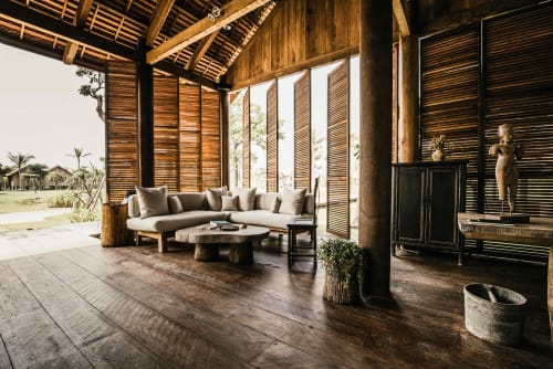Hotel Reception Design | Interior Design by Geraldine Dohogne - Beyond Design. | Zannier Hotels Phum Baitang in Krong Siem Reap
