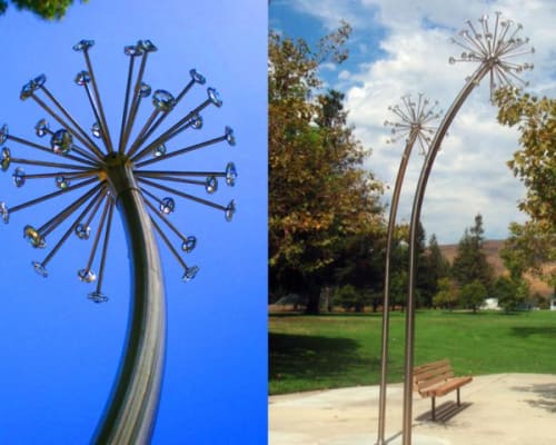 Wishing Wands | Public Sculptures by Wowhaus