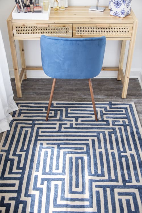 Anatolia Maze Hand-Tufted Area Rug | Rugs by Kevin Francis Design