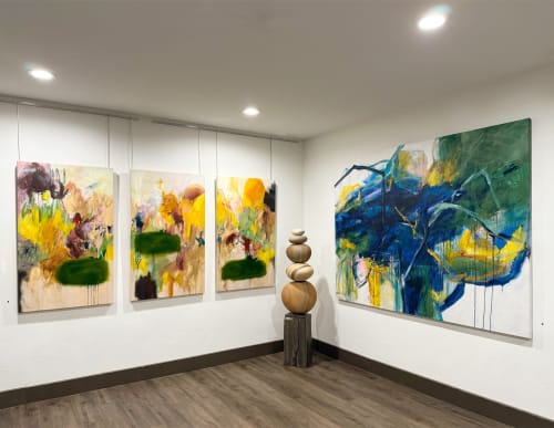 Crush X | Paintings by Elisa Gomez Art | Park City Frame in Park City