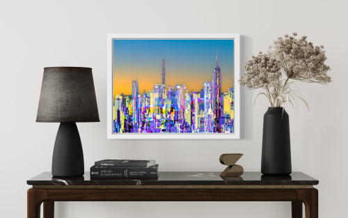 City Skyline | Art & Wall Decor by Marc VanDermeer