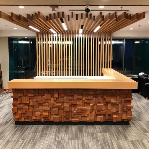 Reception Desk | Tables by Nakedwood | Taiga in Vancouver