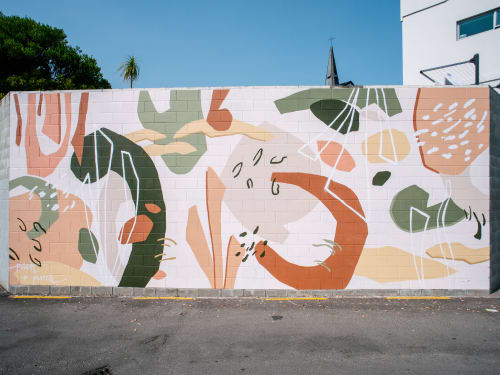 Abstract Mural | Street Murals by Pinch & Punch