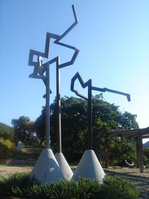 Andalucian Hacienda La Dehesa, Ronda, Spain | Public Sculptures by David Marshall