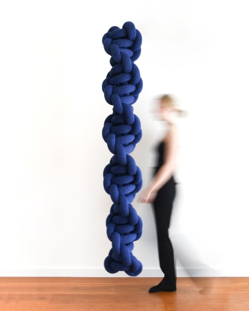 KNITKNOT - dna #1 | Wall Sculpture in Wall Hangings by Tamar Samplonius