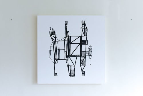 Networks Nodos | Oil And Acrylic Painting in Paintings by Atelier Stumpo