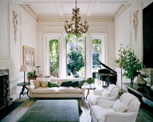 Interior Design By Rose Uniacke Seen At Pimlico House