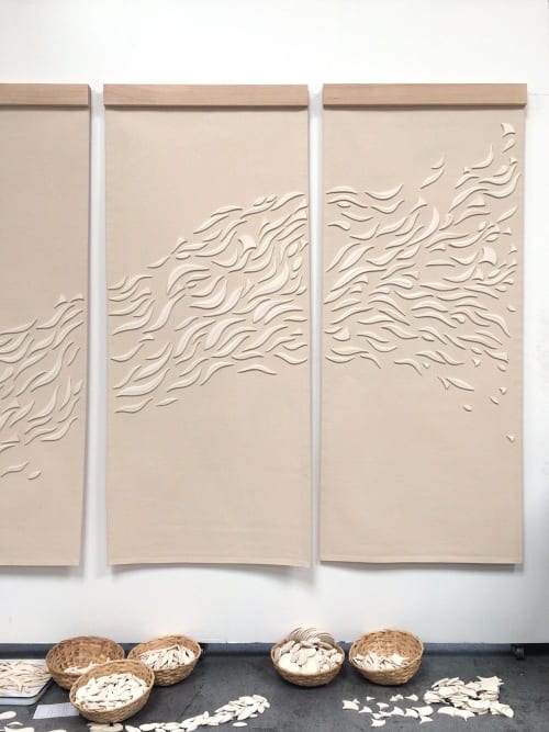 Wildflower Tapestries | Tapestry in Wall Hangings by Anastasia Tumanova