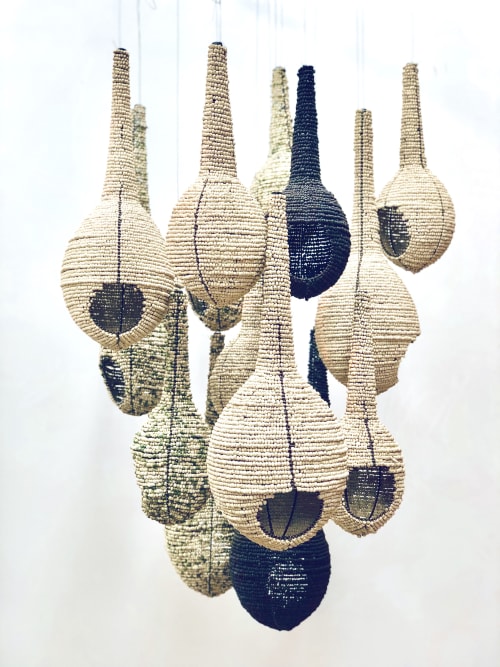 Weavers Nest | Pendants by Mud Studio, South Africa | Tswalu Kalahari Reserve in Kalahari CBDC