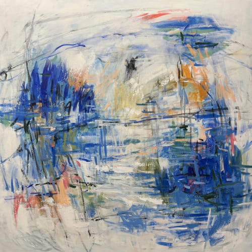 Whispers of the Wind | Oil And Acrylic Painting in Paintings by Anastasiia Krykun