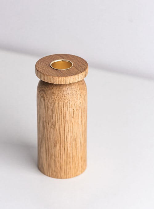 The Lighthouse Jar - Wooden Candleholder | Decorative Objects by Le Tenon et la Mortaise
