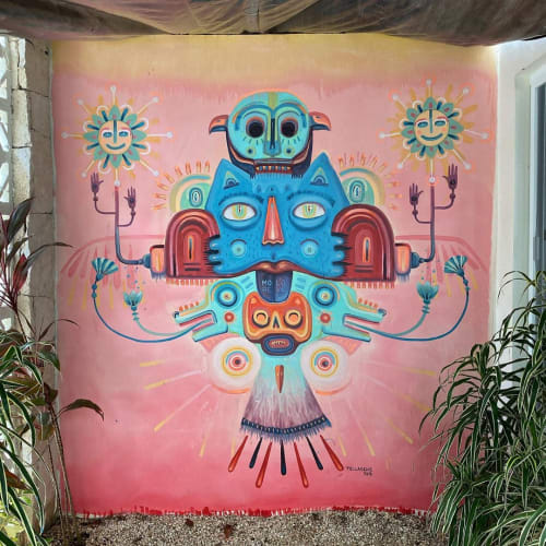 More Love | Murals by Tellaeche | Casa Leonardo Tulum in Tulum