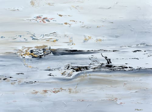 The Beginning | Paintings by DANIELA PASQUALINI | Magnolia Hotel in Houston