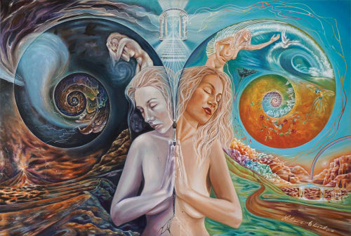Transcending Beyond Duality | Paintings by Helena Arturaleza