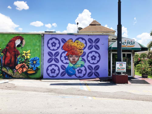 STHENOS THE GORGON | Murals by Tony Philippou | Pho Hoa Noodle Soup | Orlando in Orlando