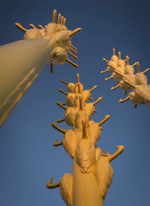 MIGRATIONS | Public Sculptures by COOKE-SASSEVILLE