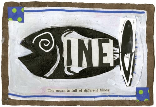 Ocean Fish | Prints by Pam (Pamela) Smilow