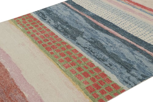 Rug & Kilim’s Distressed Contemporary Abstract Runner | Area Rug in Rugs by Rug and Kilim
