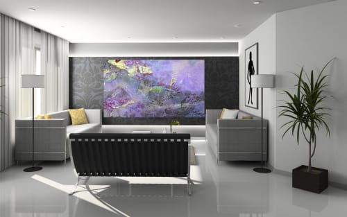 Squish | Oil And Acrylic Painting in Paintings by Leisa Rich