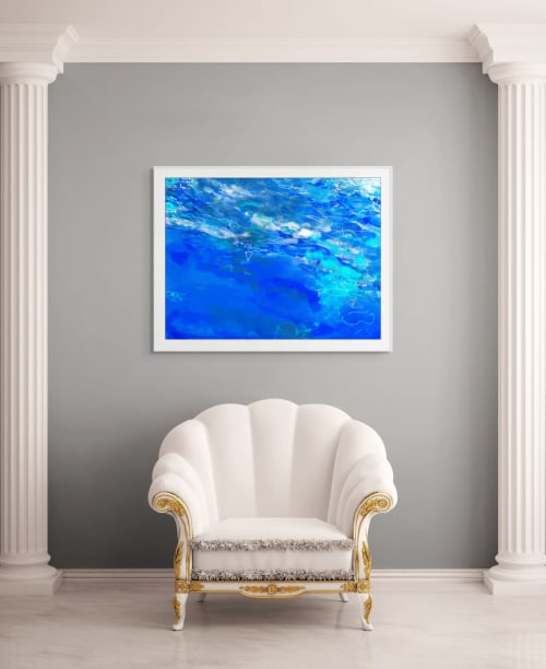 Living Oceans • OCEAN WATER 5 | Paintings by Betty Jo C