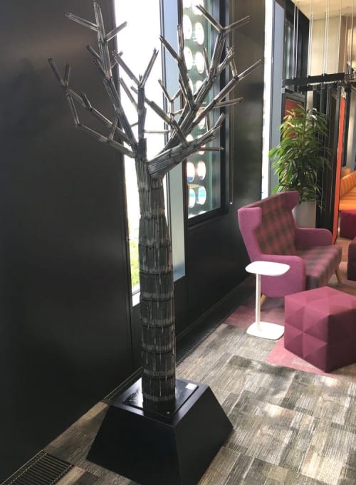 Pen Tree | Murals by Sophie Marsham | Adobe Systems Europe in London