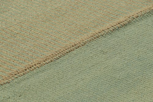 Rug & Kilim’s Contemporary Square Kilim with Textural Beige | Rugs by Rug and Kilim