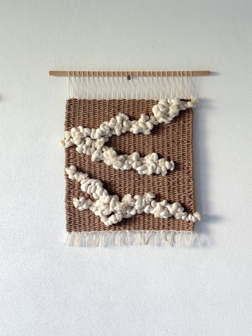 Serenity | Handwoven Wall Tapestry | Wall Hangings by Ana Salazar Atelier