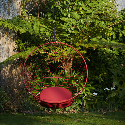 Studio Stirling Bubble with Permanent Cushions | Swing Chair in Chairs by Studio Stirling